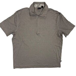 Hugo Boss Polo Shirt Short Sleeve Regular Fit Stretch Cotton Brown XL